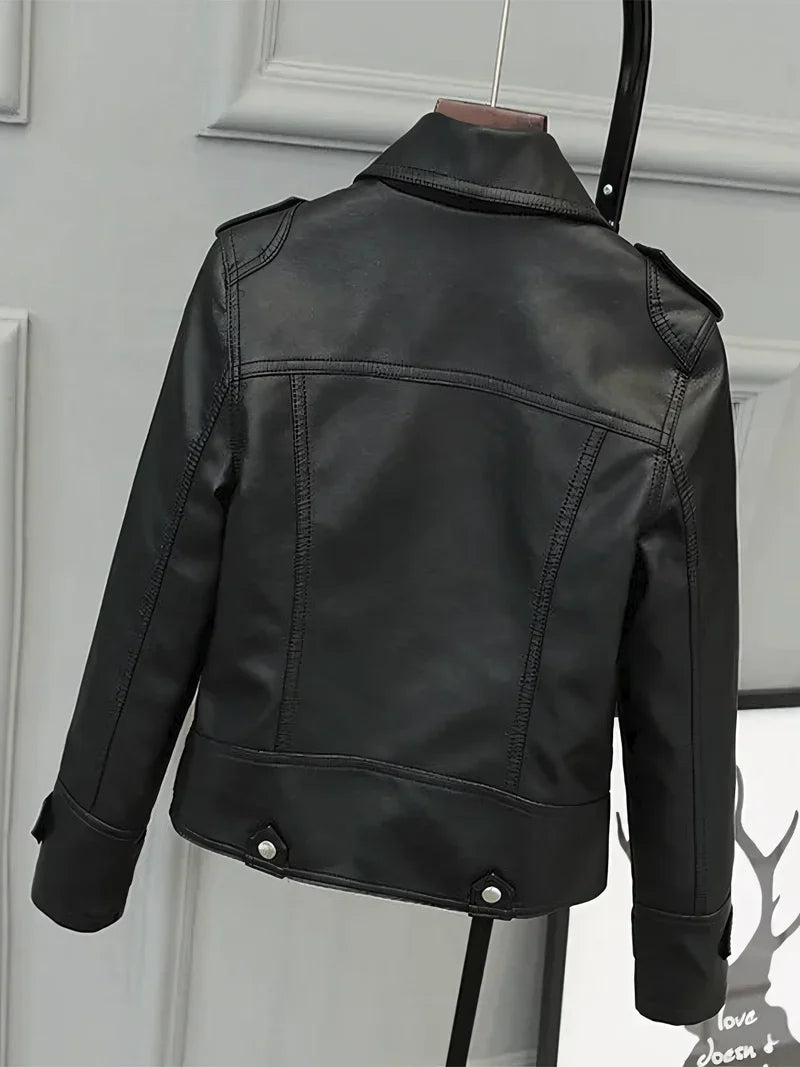 Jaqueta Feminina de Couro Legítimo - Roma